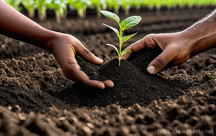농업 데이터 분석 소프트웨어 - **Prompt:** A vibrant, sun-drenched agricultural field in a rural Indian setting. In the foreground,...