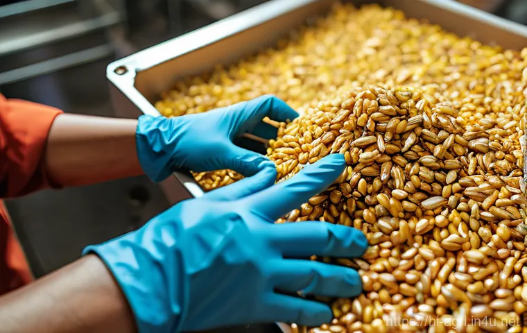 농업 친환경 포장재 연구 - **Prompt:** A heartwarming scene featuring a joyous, middle-aged Indian farmer, with a radiant smile...